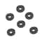 12 Pack: Black PVC Rondelle Spacer Heishi Beads, 5.8mm by Bead Landing™